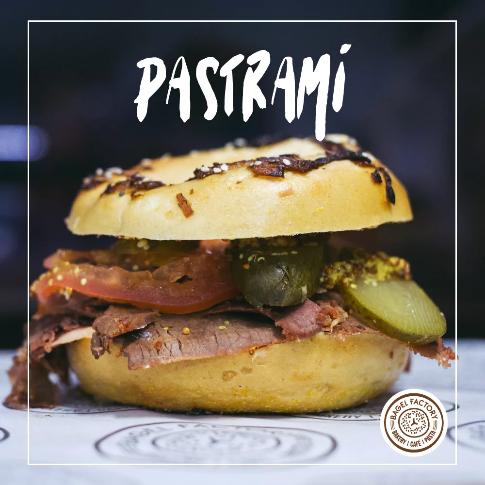 Pastrami primer plano